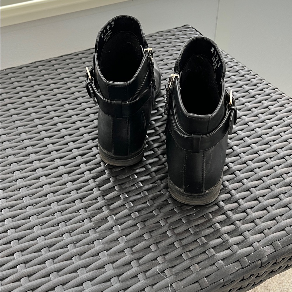 Black Ankle Boots - Picture 3 of 5